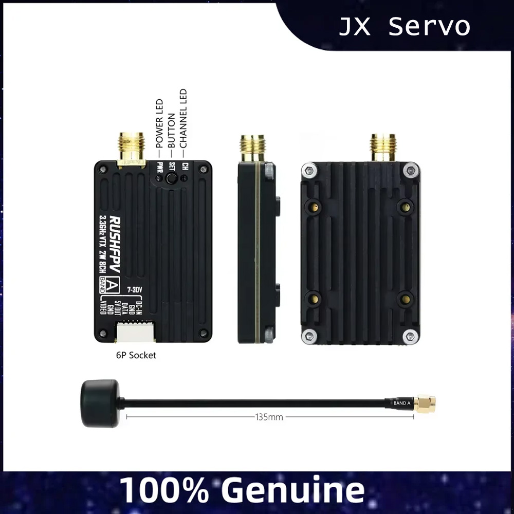 Foxeer Reaper Extreme 2.5W Vtx - RUSHFPV 2025 Nuovo 3.3GHz 2W VTX