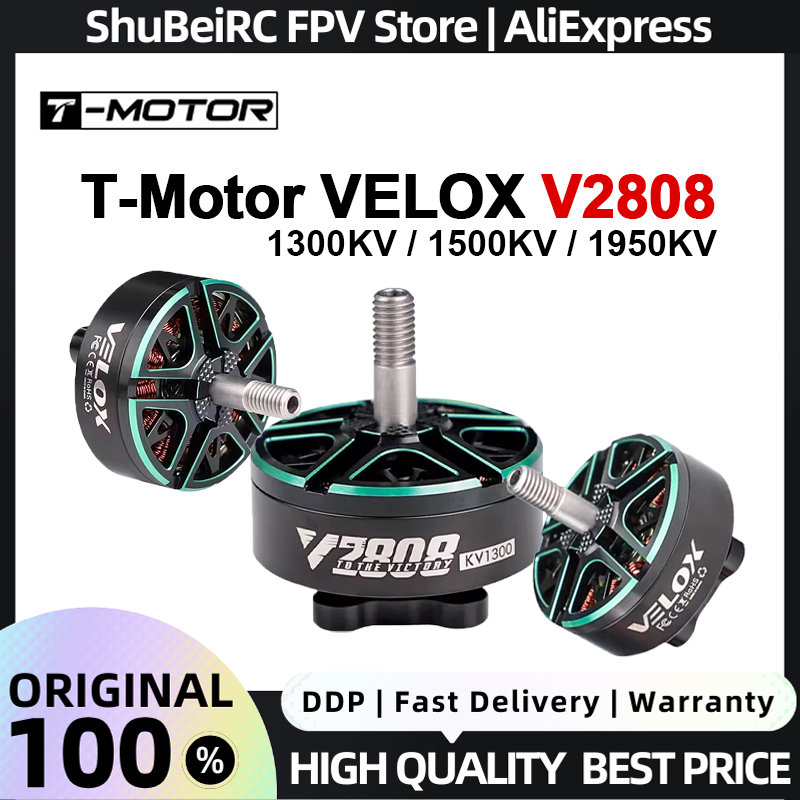 Geprc Rad Vtx 5.8G 2.5W - Motore Brushless T-Motor VELOX V2808 1300kv