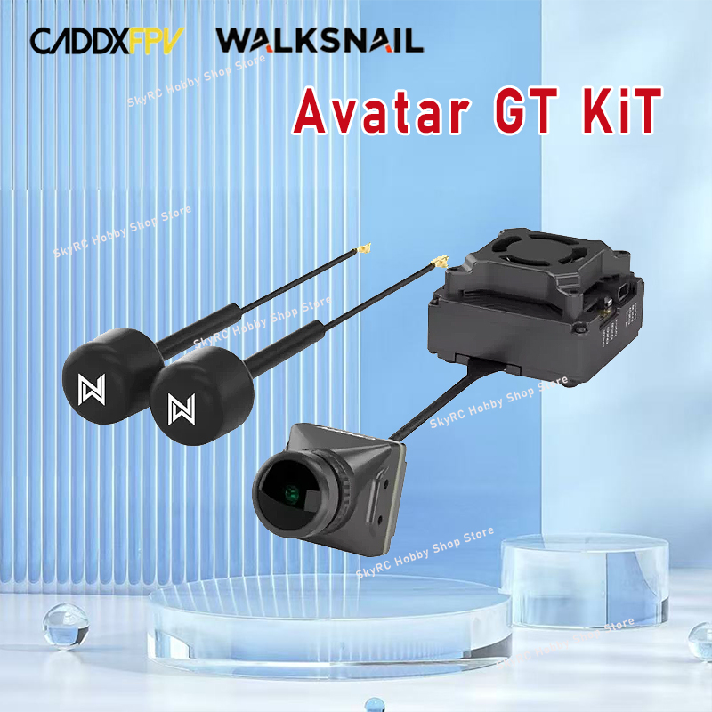 Walksnail Avatar Gt Kit 2W Vtx - Kit FPV Caddx Walksnail Avatar GT,