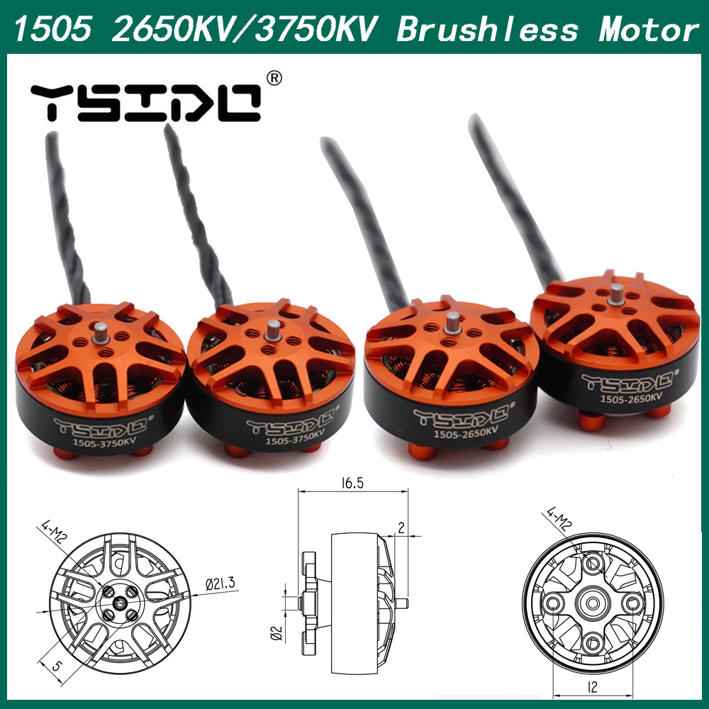 Walksnail Avatar Hd Goggles X - 4 Pezzi YSIDO 1505 2650KV 3750KV