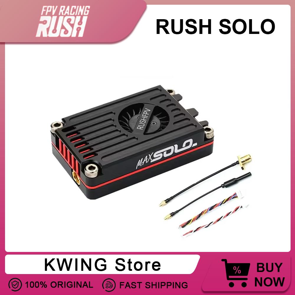 RUSH MAX SOLO 5.8GHz 2.5W VTX  - Rushfpv Rush Max Solo 5.8G 2.5W Vtx recensione e prezzo