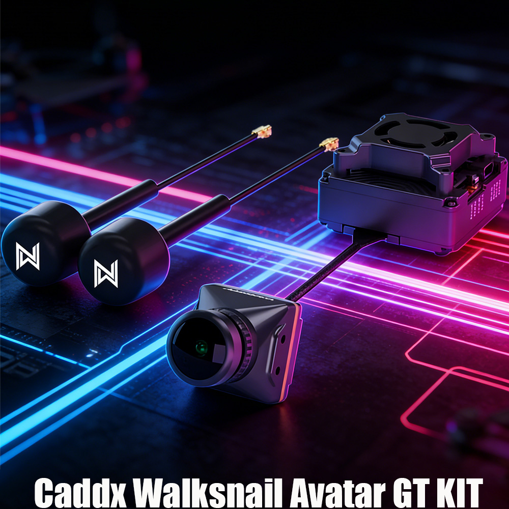 Caddx Walksnail Avatar GT KIT  - Walksnail Avatar Gt Kit 2W Vtx recensione e prezzo
