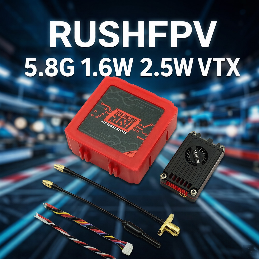 RUSHFPV RUSH MAX SOLO / TANK S - Rushfpv Rush Max Solo 5.8G 2.5W Vtx recensione e prezzo